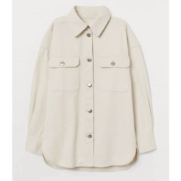 Old Navy Oversized Denim Shacket - Picture 2 of 4